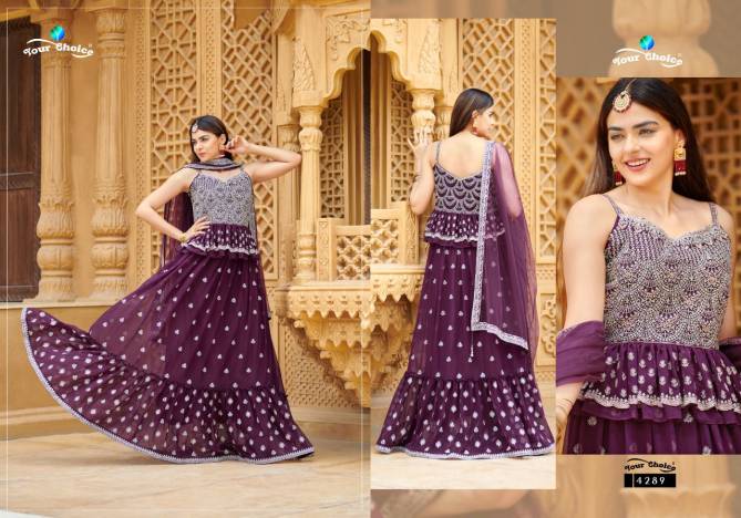 Your Choice Roories Wedding Wear Georgette Embroidery Salwar Suits Collection